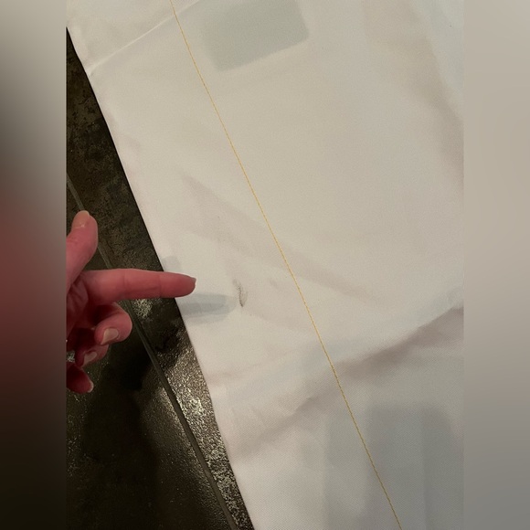 Robert Graham White Suit Garment Bag Travel Suit Shirt Protection Grommet Hang - Picture 5 of 9